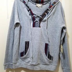 Skonhet boho tribal womens surfer hoodie